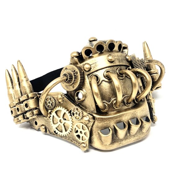 Steampunk Style Halloween Costume Mask Masquerade Party Ball Masks - Picture 2 of 6